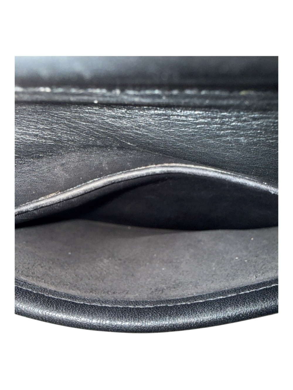 Vintage Coach Murphy Black Leather Crossbody Bag. Style No. 9930. Made in USA - Picture 7 of 16